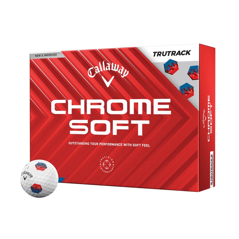 Callaway 2024 Chrome Soft TruTrack Golf Balls Dozen