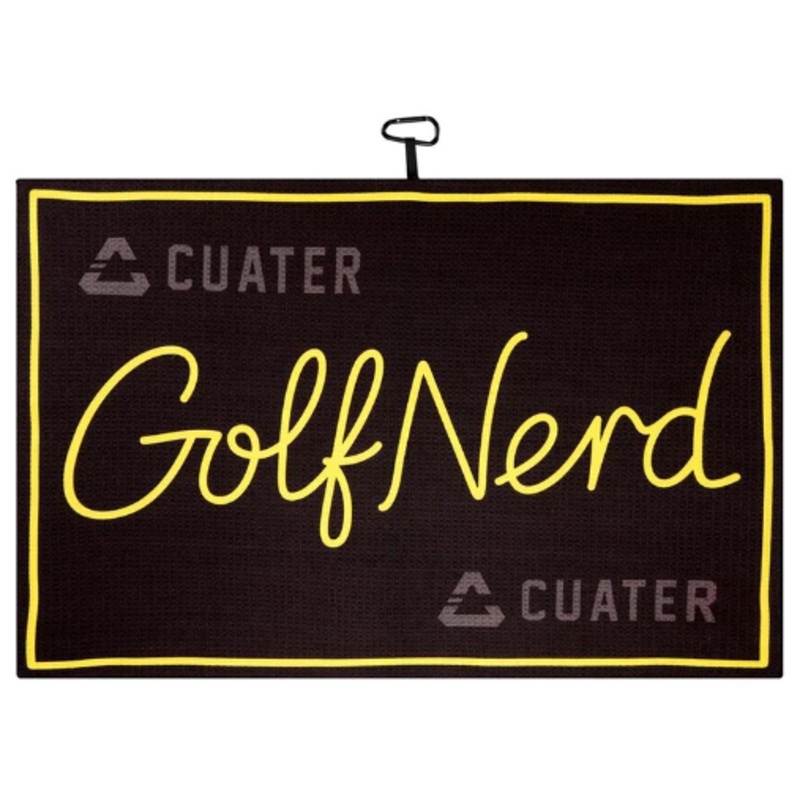 Cuater by TravisMathew Hold The Mustard Golf Towel