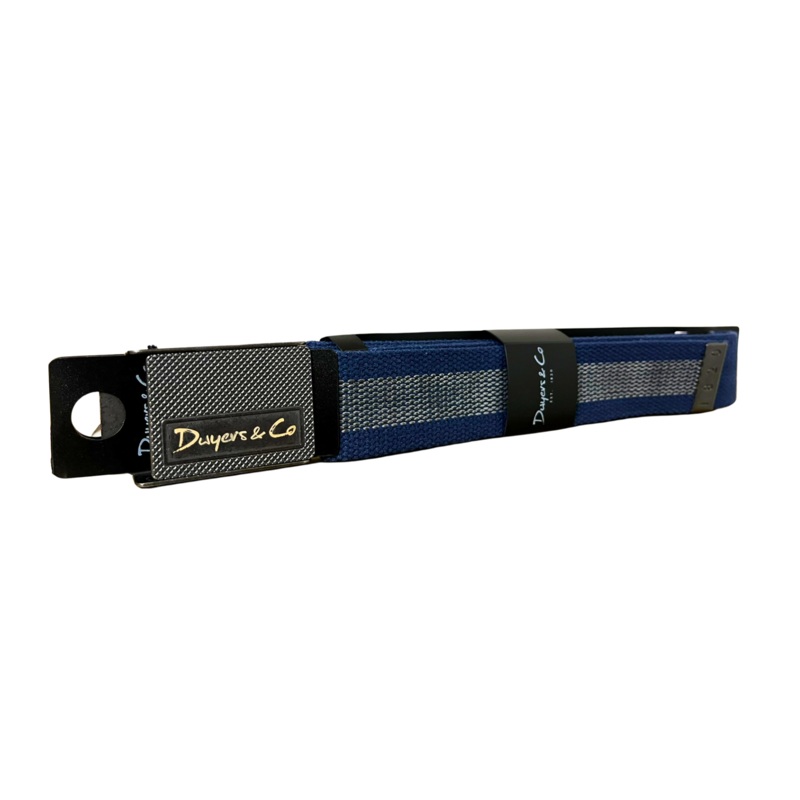 Dwyers & Co Reversible Webbing Belt Black
