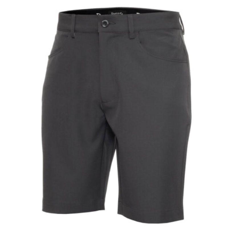 Dwyers & Co Slim Stretch Performance Golf Shorts Dark Denim 32″
