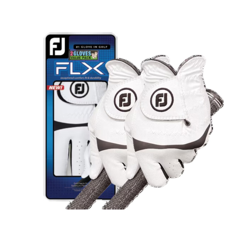 FootJoy FLX Mens Golf Glove 2 Pack S Left Hand