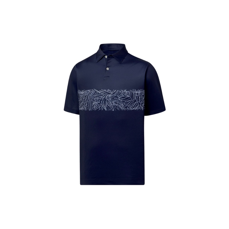 FootJoy Tropical Chestband Lisle Polo M