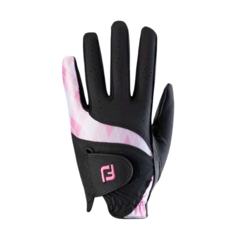 FootJoy Women’s Attitudes Glove Pair Black/Pink Small