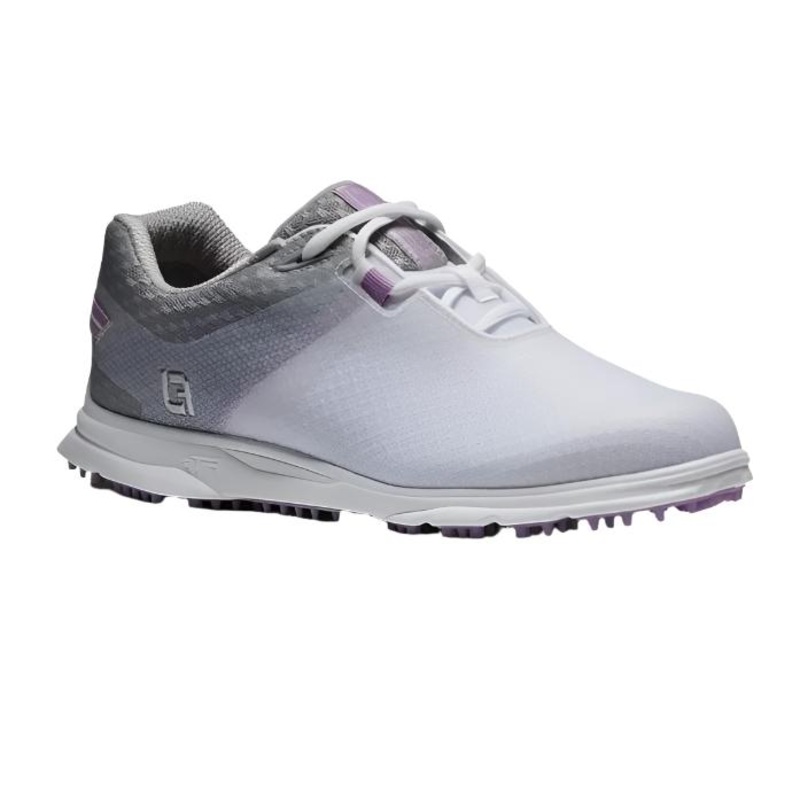 FootJoy Womens Pro/SL Sport Golf Shoes White/Lilac US 6.5