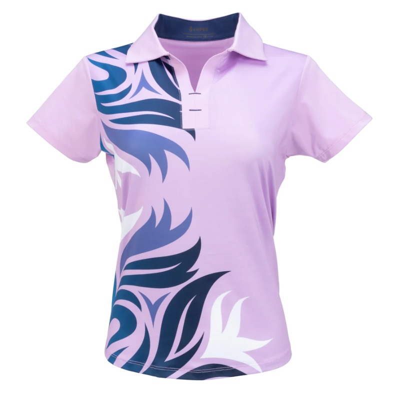 Nancy Lopez Trinity Polo Lilac (Size small only) Small