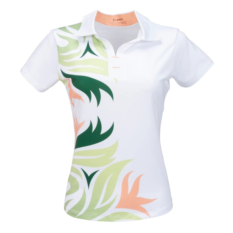 Nancy Lopez Trinity Polo White Small
