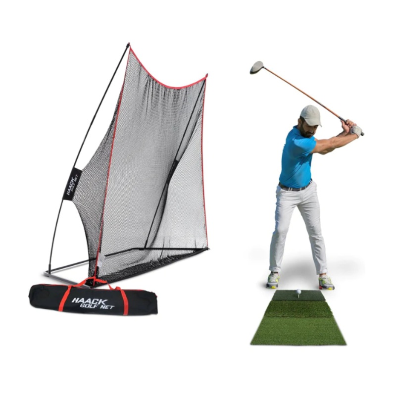 Rukket Haack Golf Net With Tri Turf