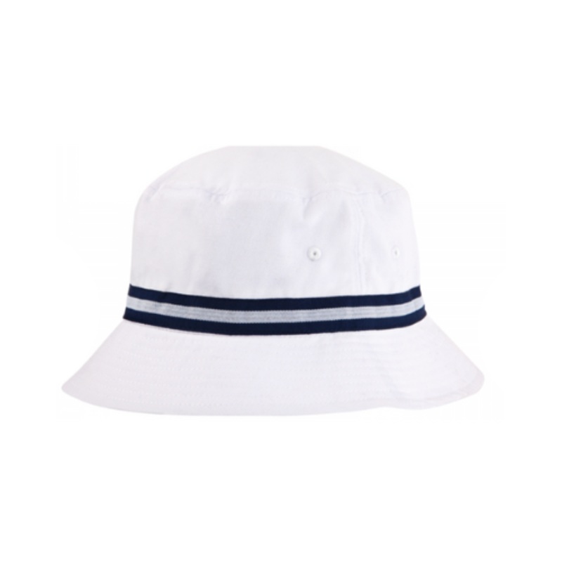 Sporte Leisure Stripe Band Bucket Hat Royal/White S/M