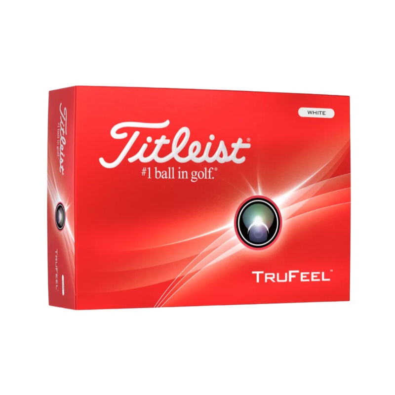 Titleist 2024 TruFeel Golf Balls | White Dozen