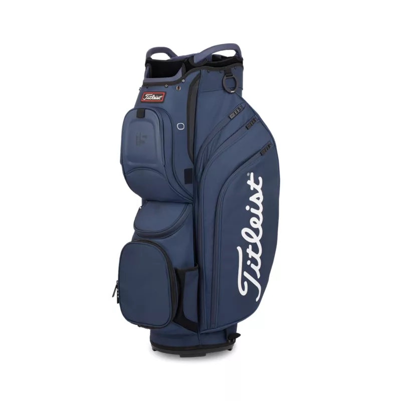 Titleist Cart 15 Golf Bag Black/Black/Red