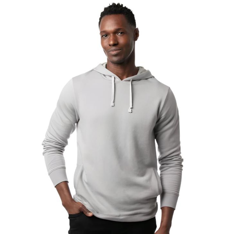 Travis Mathew Men’s Cloud Hoodie Sleet Small