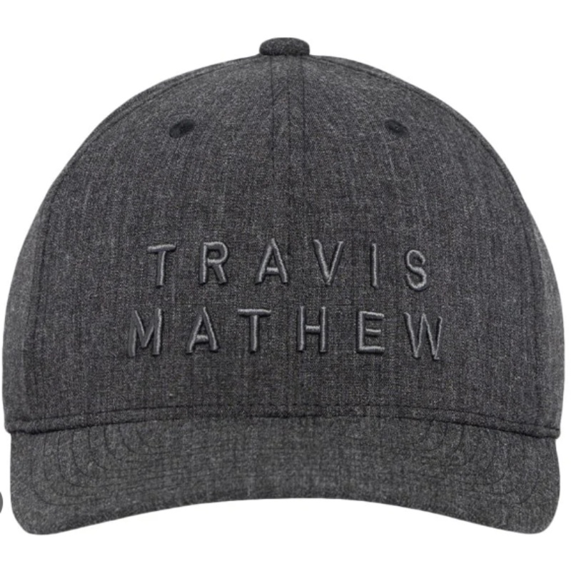 Travis Mathew Rockdale Cap Heather Black