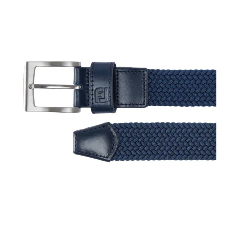FootJoy Braided Belt Regular Navy