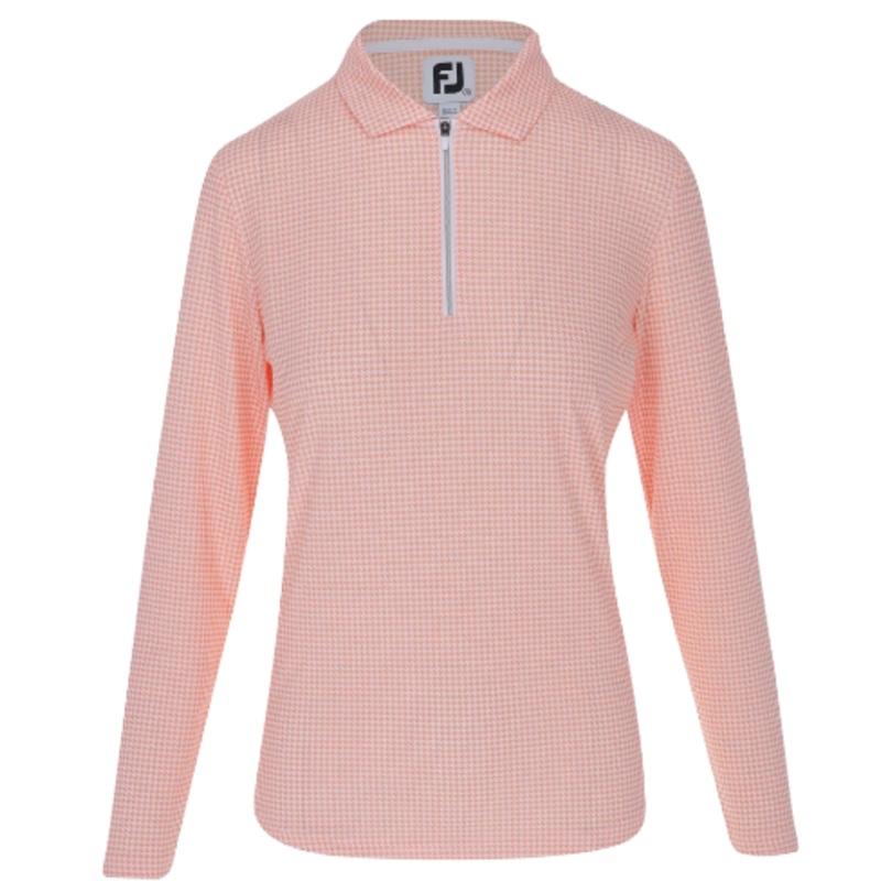 FootJoy Womens Sun Protection Shirt Melon Small