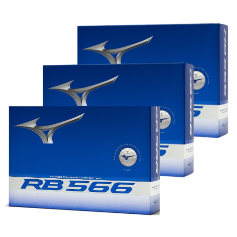 Mizuno RB 566 Golf Balls – Three Dozen White