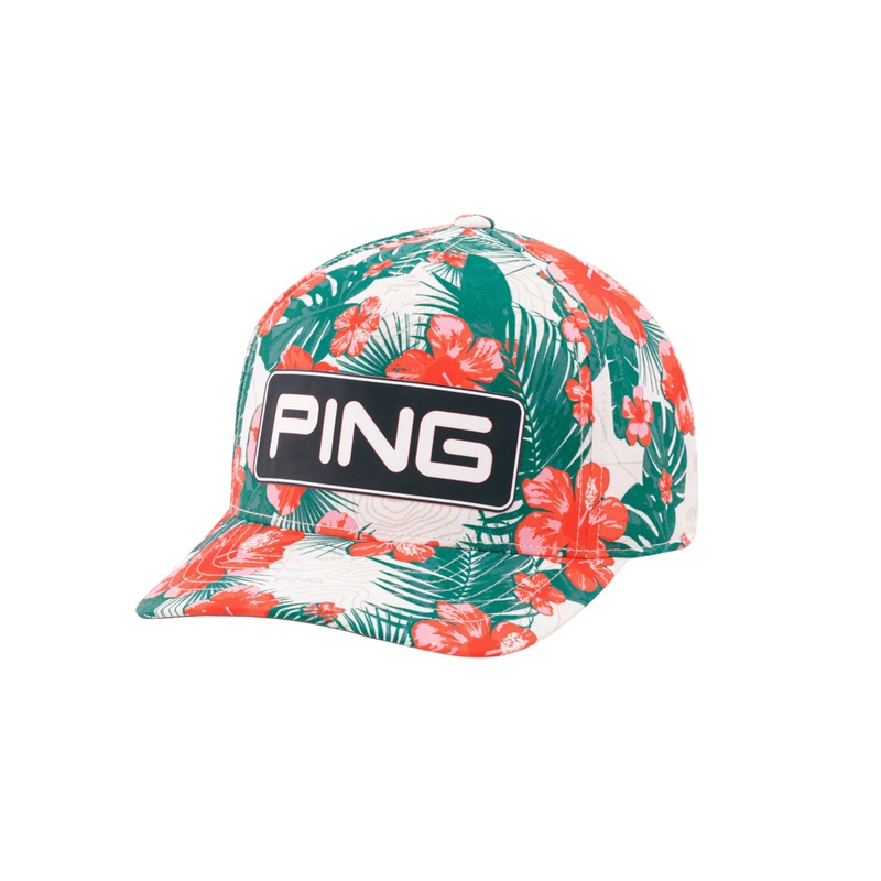 PING Pua Tour Snapback Cap White