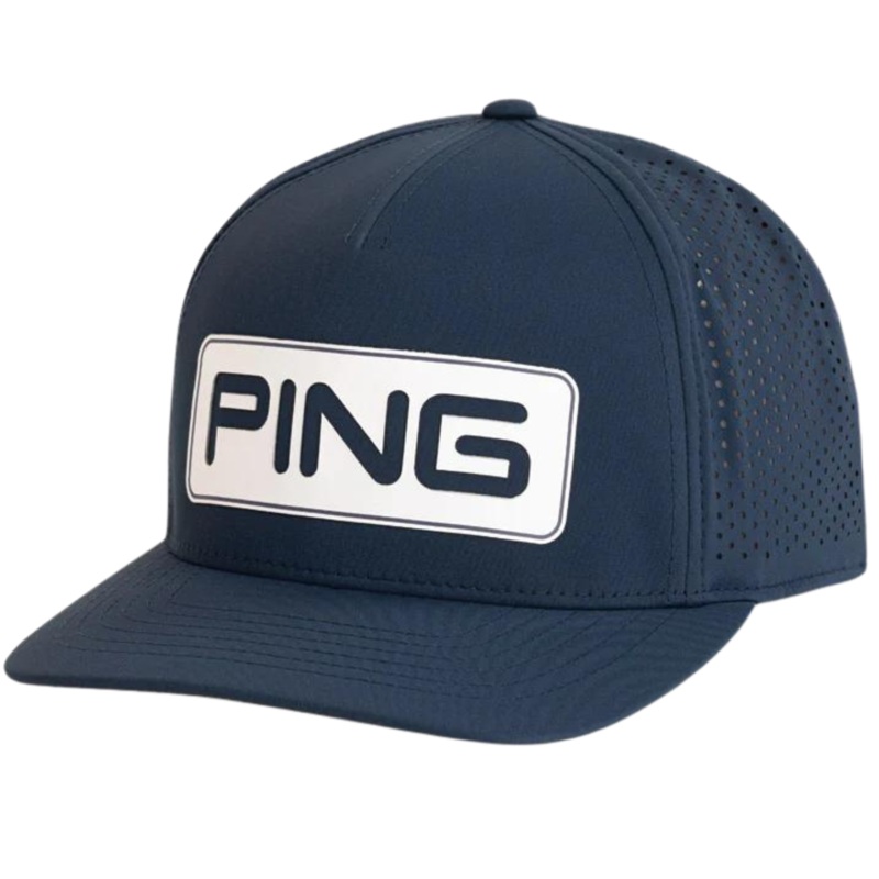 PING Tour Vented Delta Cap Grey/White