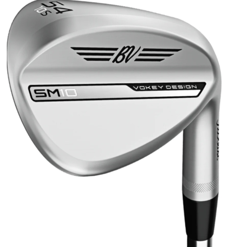 Titleist Vokey SM10 Chrome Wedge | Left Handed 52 degree 08 F