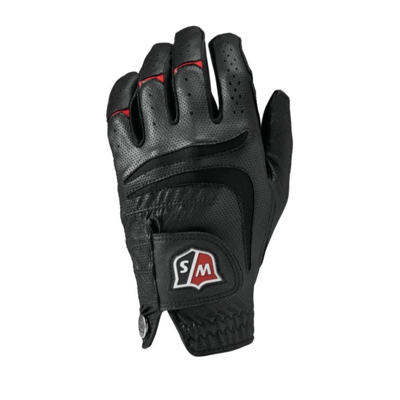 Wilson Grip Plus Mens Golf Glove Small Black