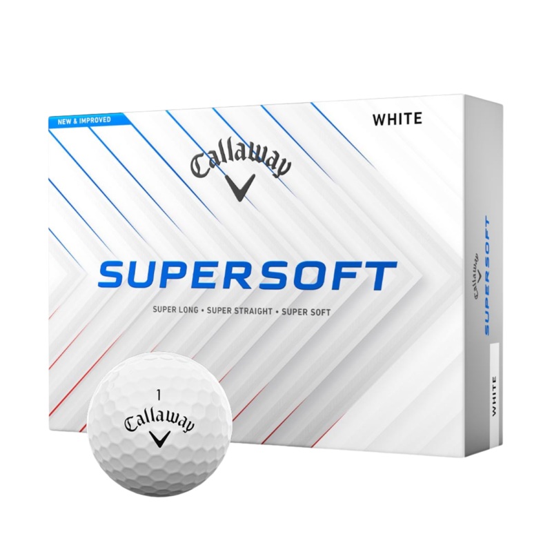 Callaway 2025 Supersoft Golf Balls Dozen