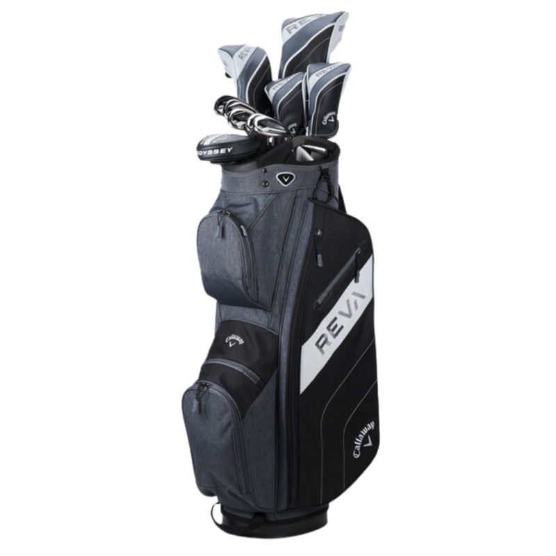 Callaway 2025 Womens REVA 11-Piece Package Set | Left-Handed Standard Length Left Hand Black