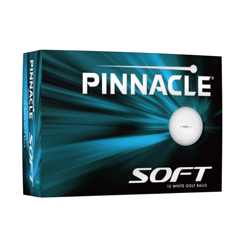 Pinnacle Soft White Golf Balls Dozen