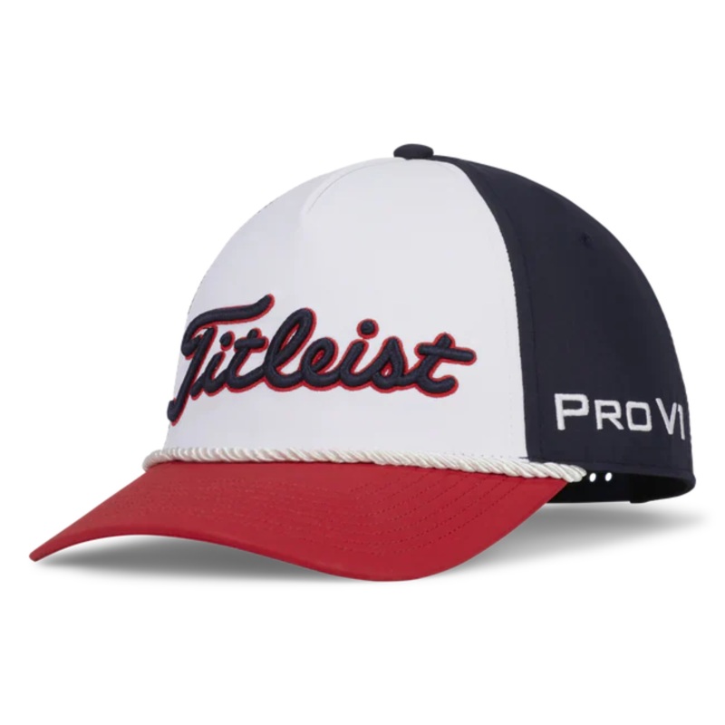 Titleist Tour Performance Rope Cap White/Navy
