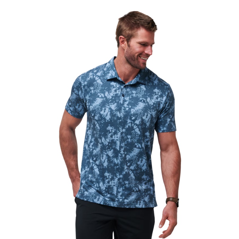 TravisMathew Featherweight Please Men’s Polo Dark Teal M