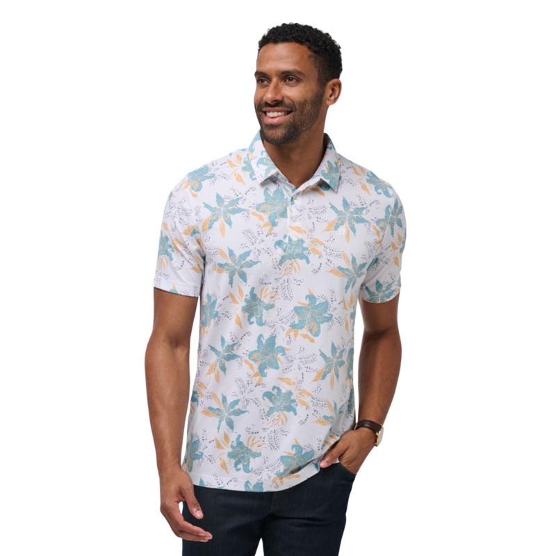 TravisMathew Paradise Peak Mens Polo M