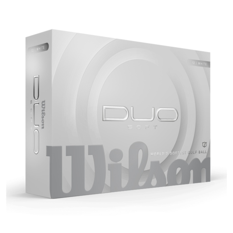 Wilson 2025 DUO Soft Golf Balls Dozen Orange