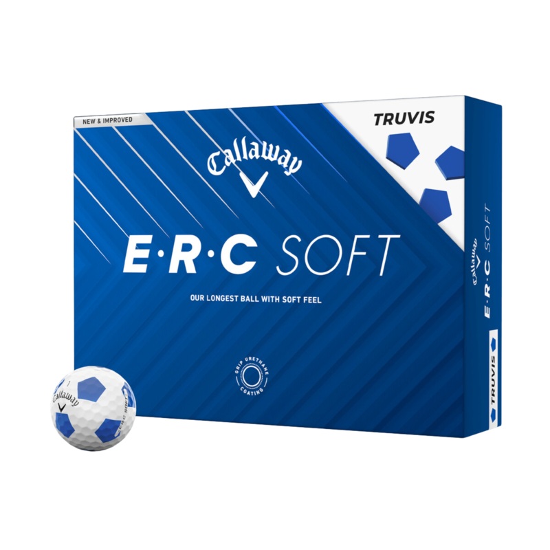 Callaway 2025 ERC Soft Truvis Golf Balls Dozen Blue