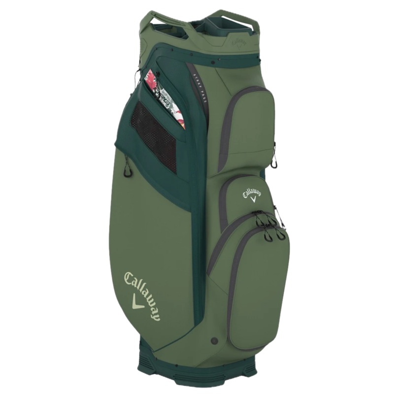 Callaway 2025 Org 14 Cart Bag Green Tropics