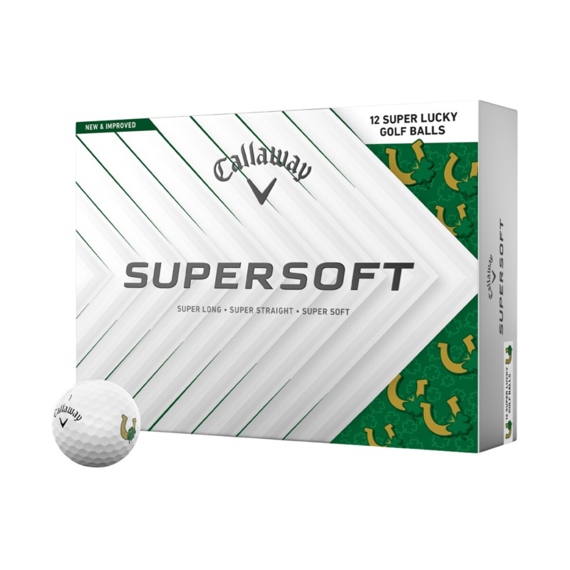 Callaway Supersoft Super Lucky Golf Balls Dozen
