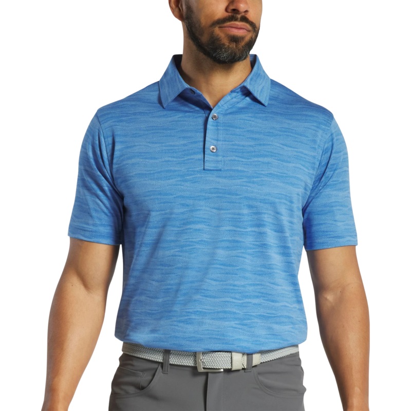 FootJoy Jacquard Wave Men’s Polo Blue M
