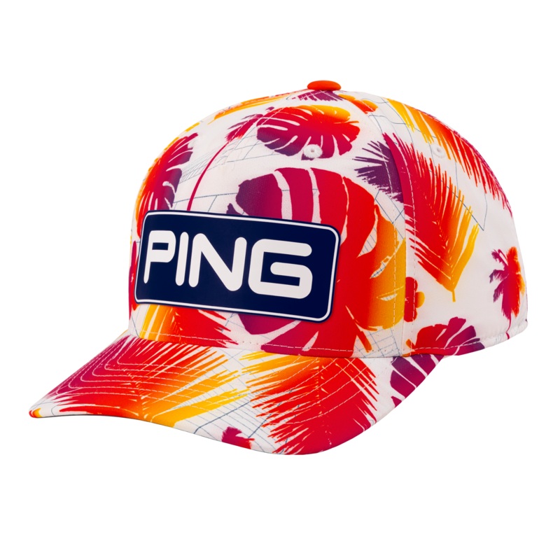 PING 2025 Hawaii Collection Electric Sunset Tour Snapback Navy