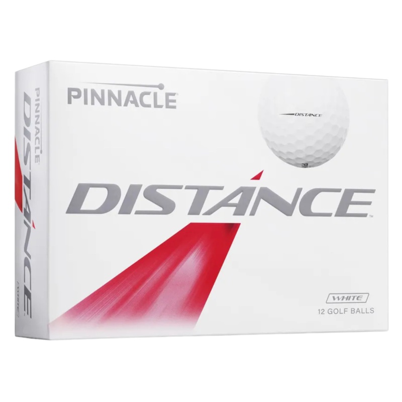 Pinnacle 2025 Distance Golf Balls Dozen White