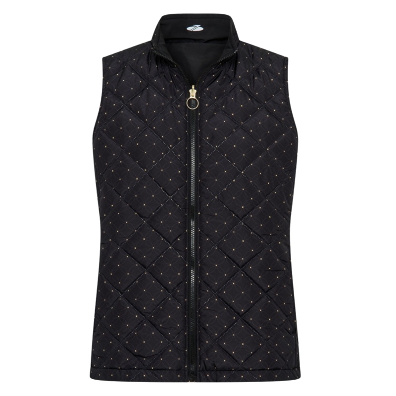 Sporte Leisure Womens Orion Reversible Vest Black/Gold 8