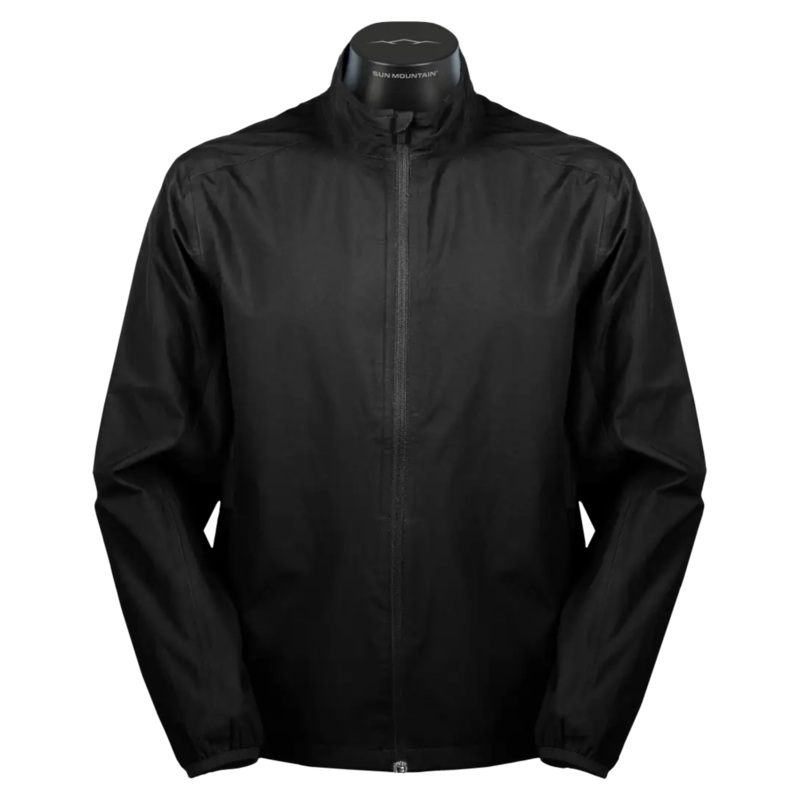 Sun Mountain Mens Monsoon Jacket Black M