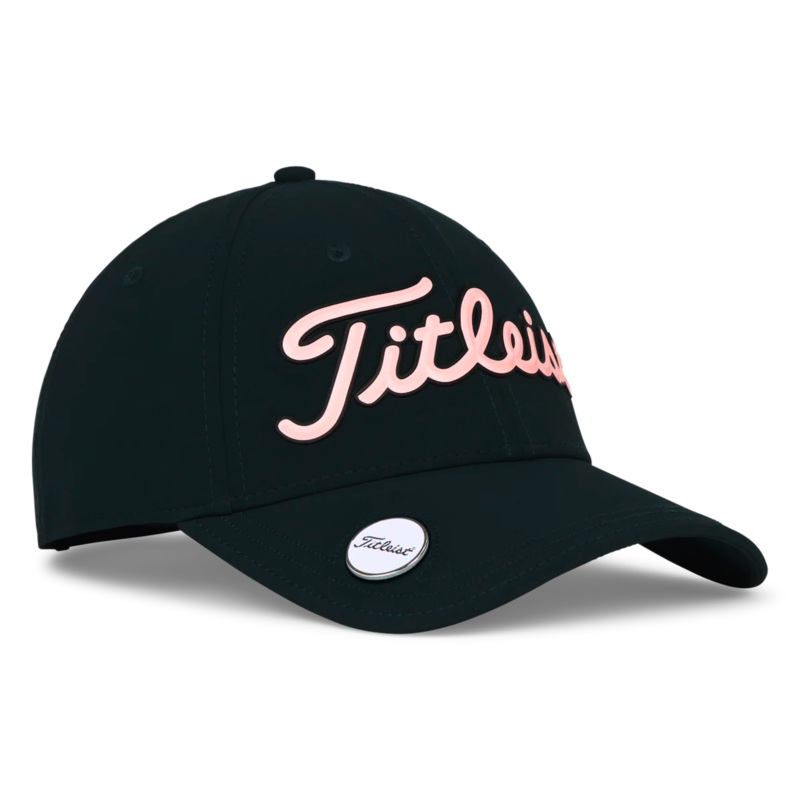 Titleist 2025 Players Performance Ball Marker Womens Cap Pine/Soft Pink