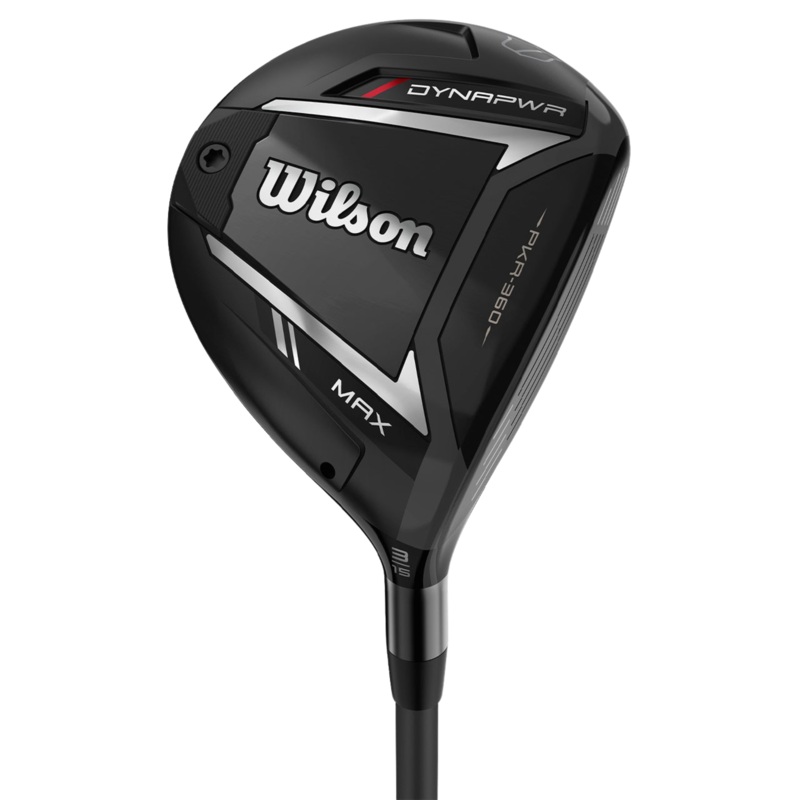 Wilson 2025 Dynapwr Max Fairway Wood #3 Linq M40X Black Regular Flex