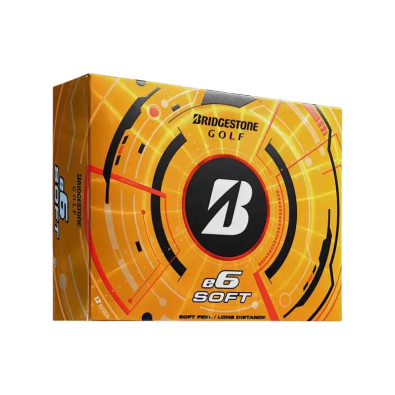 Bridgestone e6 Soft Golf Balls White Dozen (12 balls)