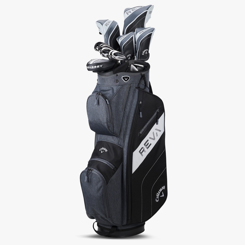 Callaway Women’s Reva 11-Piece Complete Set w/ Black Cart Bag BLK Right Standard