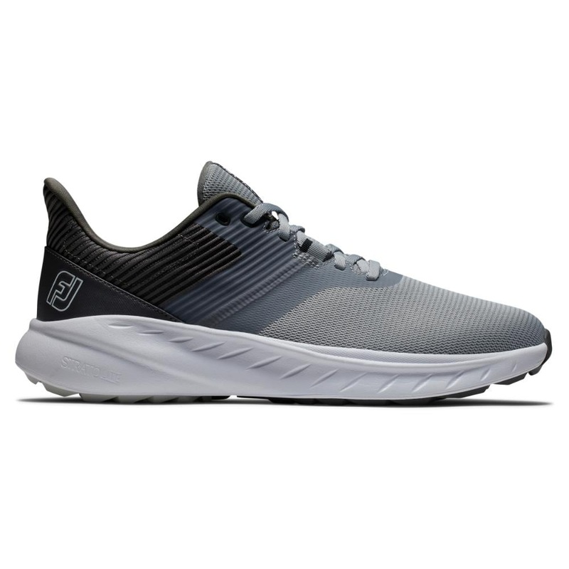 FootJoy Men’s Flex Golf Shoe – Gray Previous Season Style 56288 GRAY 8.5 Medium