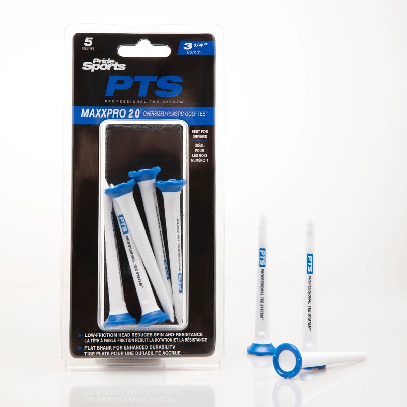Pride PTS MaxxPro 2.0 Oversize Plastic Tee 3-1/4″ (5 Pack)