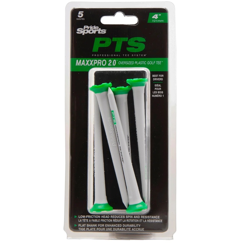 Pride PTS MaxxPro 2.0 Oversize Plastic Tee 4″ (5 Pack)