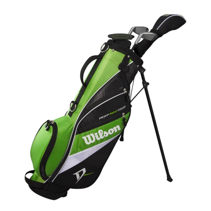 Wilson 2025 Deep Red Junior Set –  5-8 Years Green