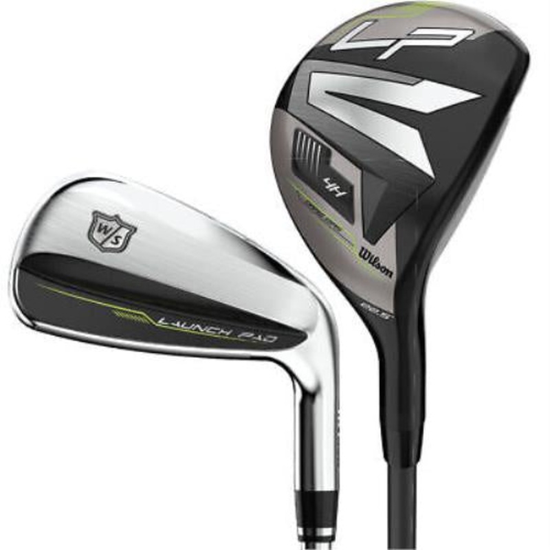 Wilson Launch Pad 2 Men’s Graphite Iron Set – Regular Flex