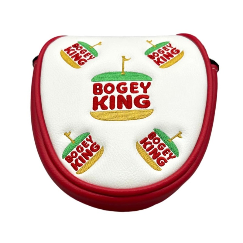 Backspin Bogey King Mallet Putter Cover WHT MALL