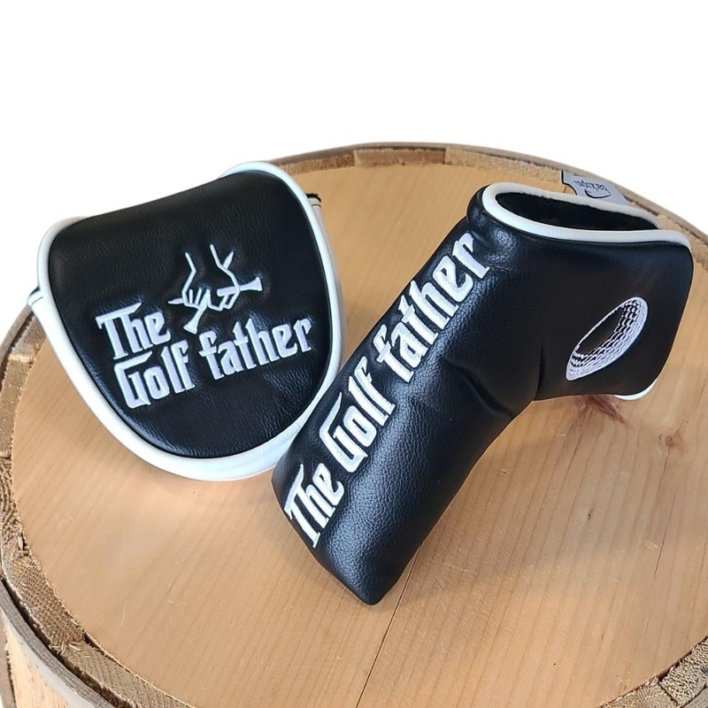 Backspin The Golf Father Mallet Putter Cover BLK MALL
