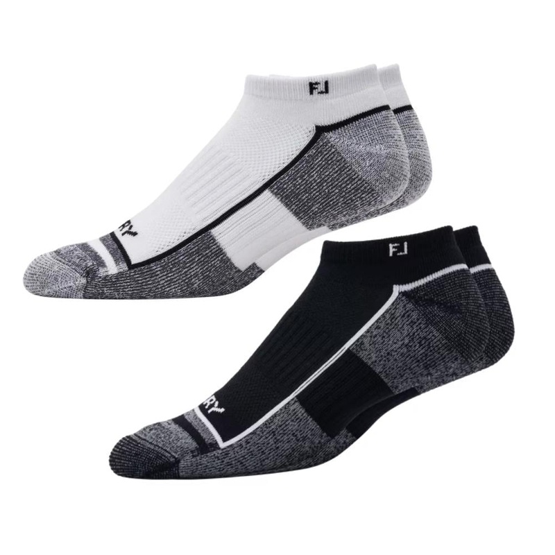 FootJoy Men’s ProDry Low Cut Socks 24 – 2 Pack WHITE